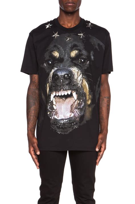 givenchy rottweiler shirt with stars|studio homme givenchy t shirt.